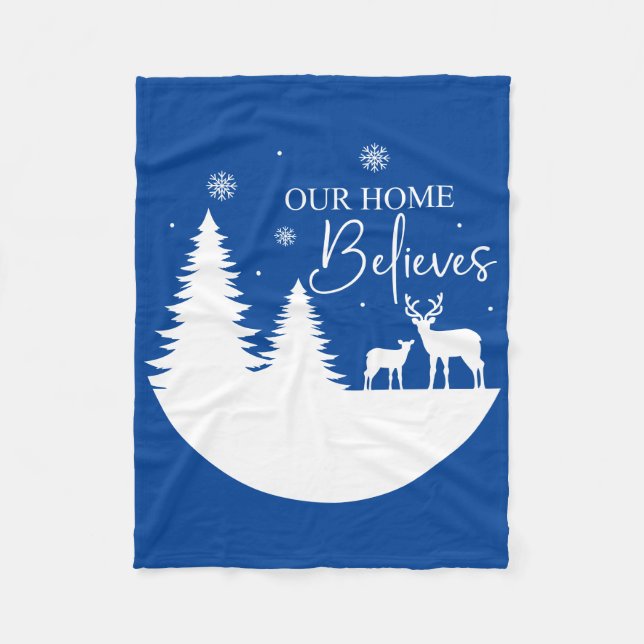 Vår Tro i hemmet Fleecefilt (Framsidan)