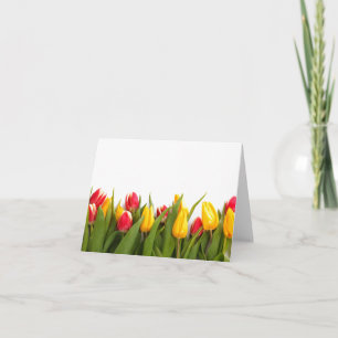 Vår Tulip Garden Note Card Helgkort