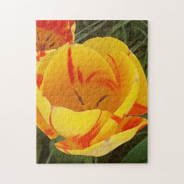 Vår Tulips Jigszle Puzzle Pussel
