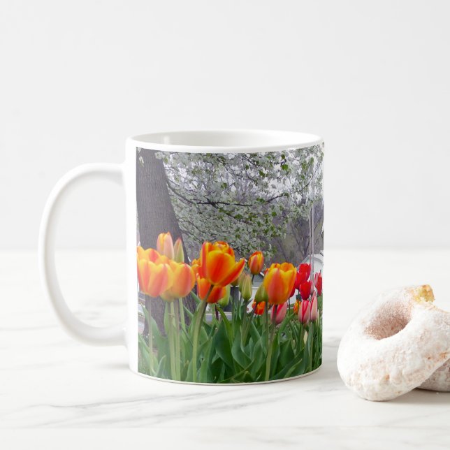 Vår Tulips Kaffemugg (Med munk)