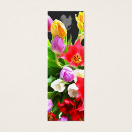 Vår Tulips Litet Visitkort