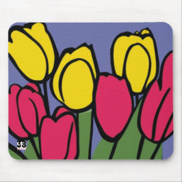 Vår Tulips Musmatta