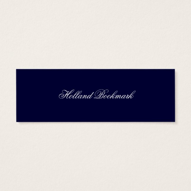 Vår Tulips och Kvarn Litet Visitkort (Baksidan)