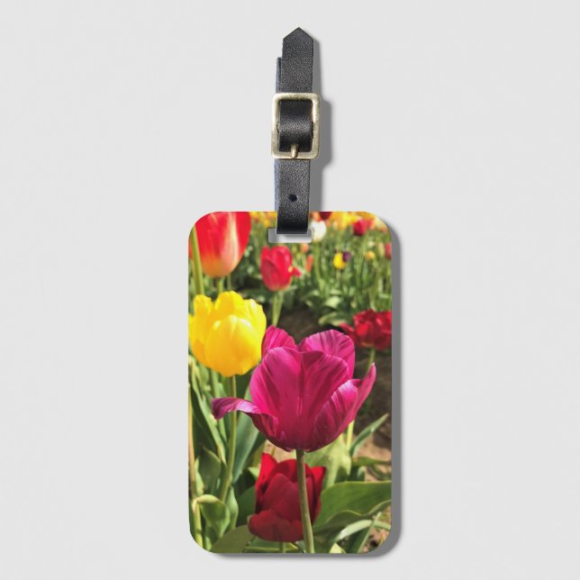 Vår Tulips, Oregon Bagagebricka (Framsida vertikal)