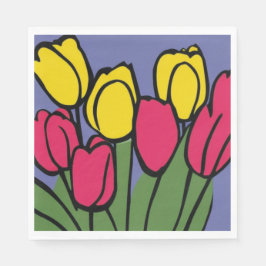 Vår Tulips Pappersservett