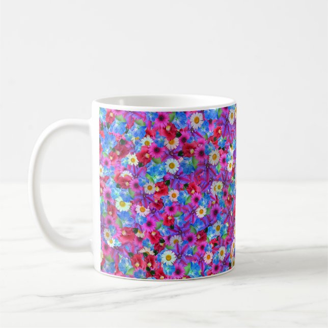 vår tusenskönor kaffemugg (Vänster)