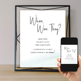 Var Tvättade de Grönten för spel i Möhippan? Poster