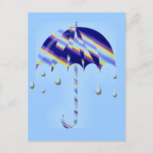 Vår Umbrella Vykort