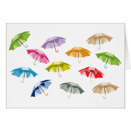 Vår Umbrellas Hälsningskort