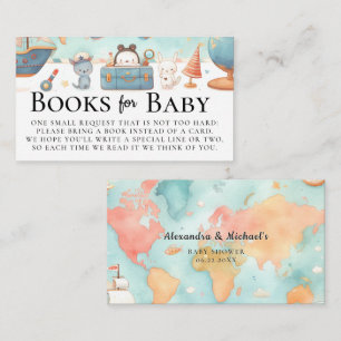 Vår Underbarare Äventyr Karta Bokar Card Baby Show Tilläggskort