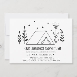 Vår Underbarare babystövel Äventyr Inbjudningar
