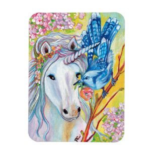 Vår Unicorn Magnet