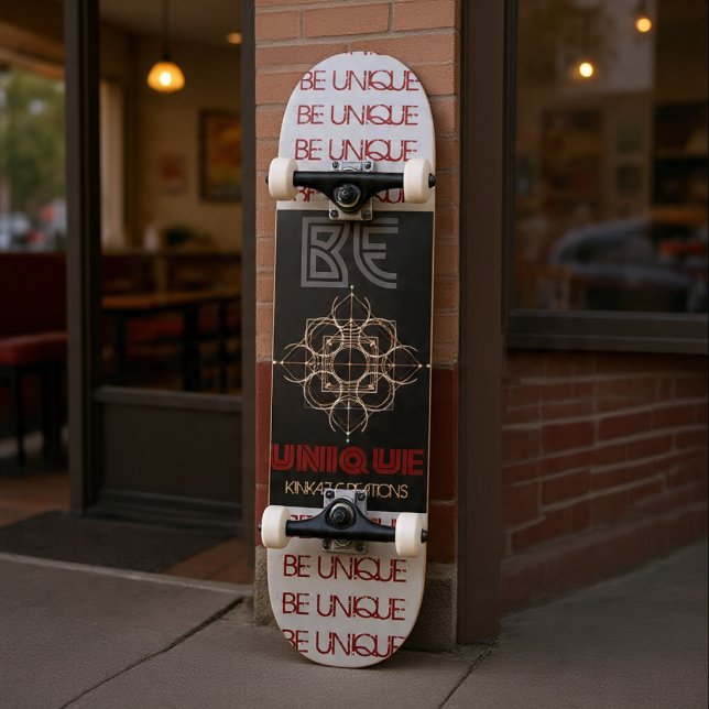 Var Unik Skateboarddäck 7¾" Mini Skateboard Bräda 18,5 Cm (Skapare uppladdad)