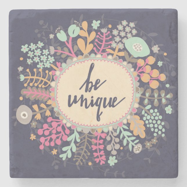 Var unik stenunderlägg (Framsidan)