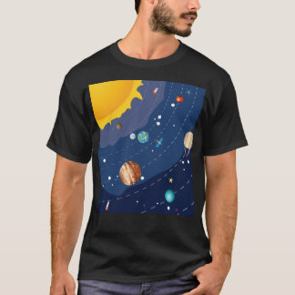 Vår universum t shirt