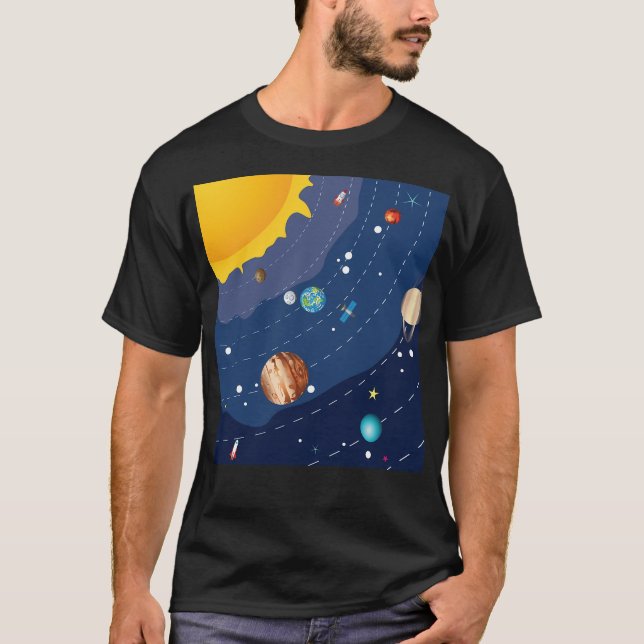 Vår universum t shirt (Framsida)