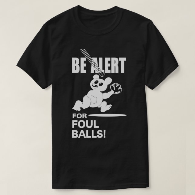 Var uppmärksam på Foul Bollar T Shirt (Design framsida)