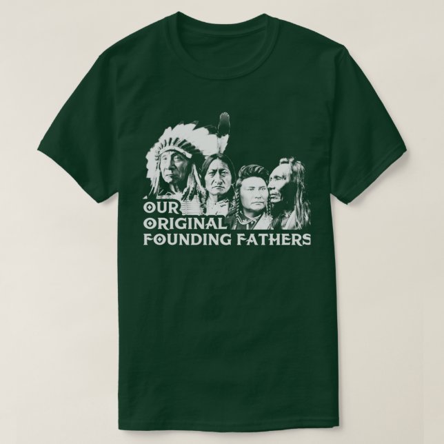 Vår ursprungliga Founding fathers-klassiker T Shirt (Design framsida)