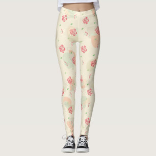 Vår utan sjölösa Mönster Leggings