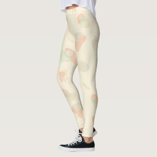 Vår utan sjölösa Mönster Leggings