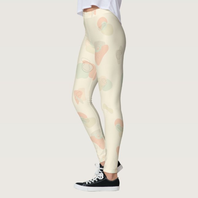 Vår utan sjölösa Mönster Leggings (Vänster)