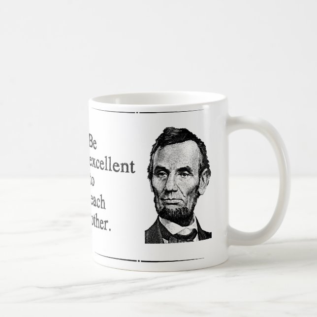 Var utmärkt till varje annat kaffemugg (Höger)