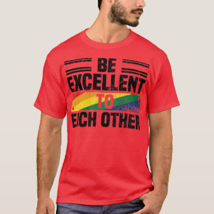 Var utmärkta mot varandra citattecken om Pride Mon T Shirt
