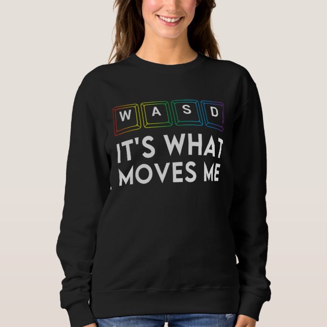 VAR VAD SOM FÖRFLYTTAR MIG PC Gamer Computer NERD T Shirt (Framsida)