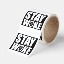 Var Vaken Fyrkantigt Klistermärke