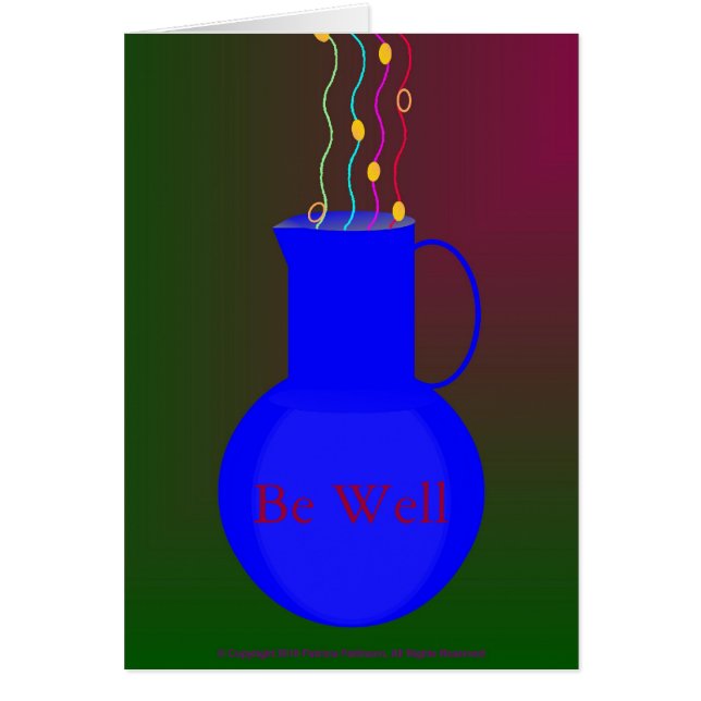 Var väl hälsningskort (Framsidan)