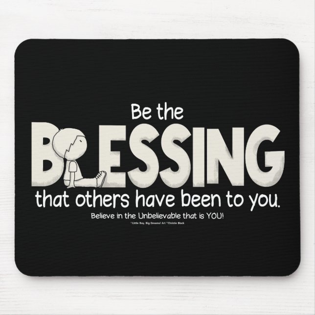 Var välsignelsen musmatta (Framsidan)