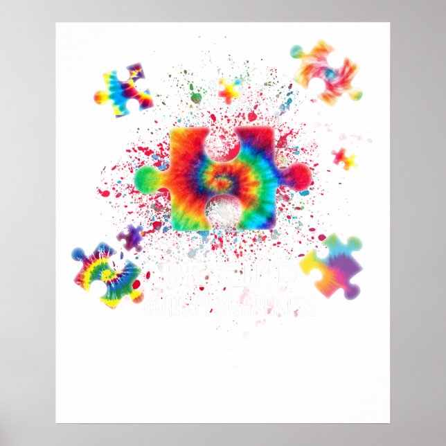 var vänlig autism medvetenhet poster (Framsidan)