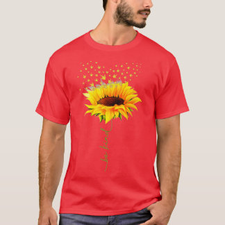 Var vänlig Hippie-solros i Kärlek, Döv ASL-tecken T Shirt