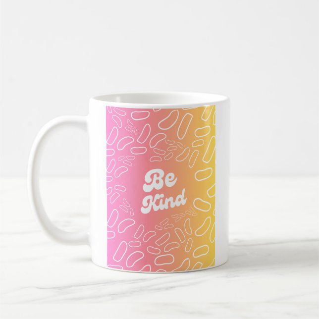 Var vänlig inspiration kaffemugg (Vänster)