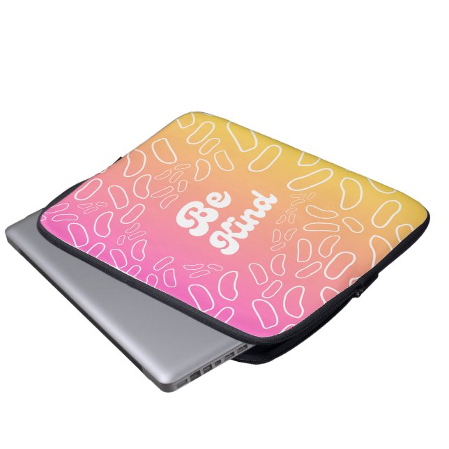 Var vänlig inspiration laptop fodral (Framre botten)