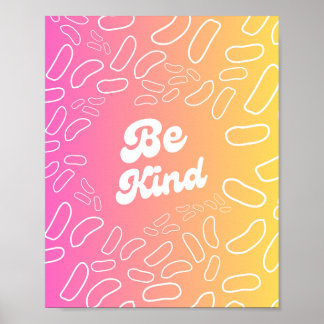 Var vänlig inspiration poster