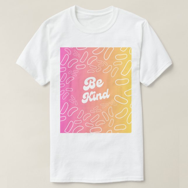 Var vänlig inspiration t shirt (Design framsida)