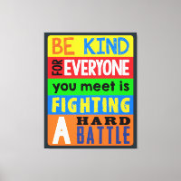 Var vänlig/inspirerande citat/Motivering