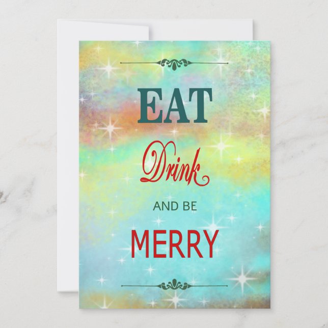 Var vänlig julkort (Framsida)