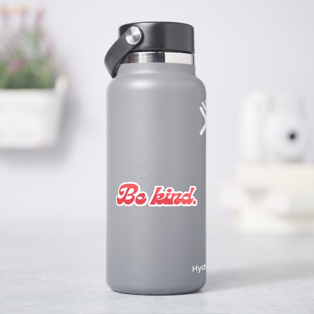 Var vänlig klistermärken (HydroFlask)