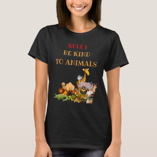 Var vänlig mot djur 1 t shirt