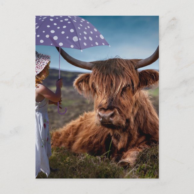 Var vänlig mot djur vykort (Framsida)