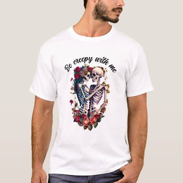 Var vänlig mot mig t shirt (Framsida)