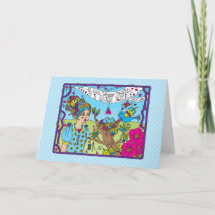 Var vänlig närhelst det är möjligt_Greeting Card Kort
