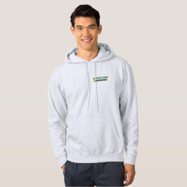 Var vänlig och bind Hoodie