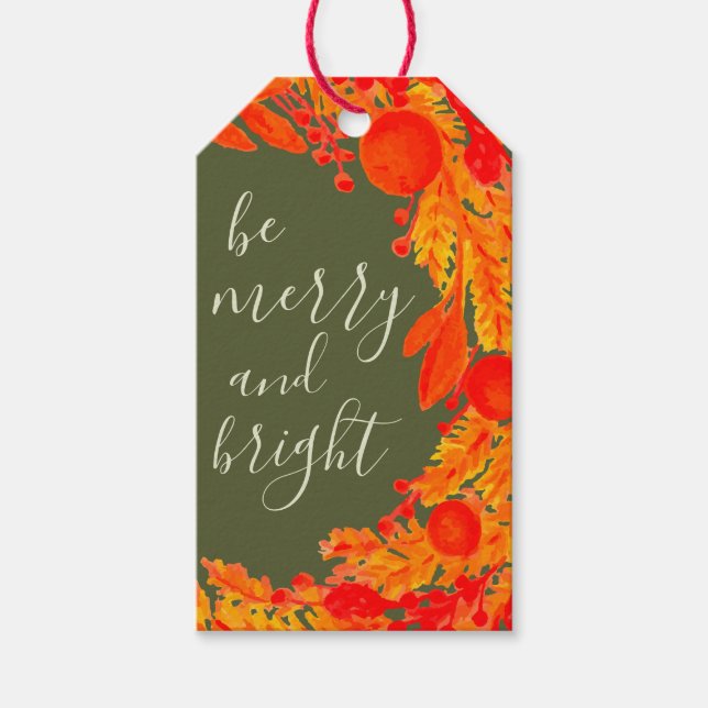 Var vänlig och försiktig ・ Helgdag för andningsuta Presentetikett (Framsidan)