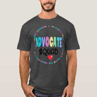Var vänlig och inkludera Autism Advocate Squad SPE T Shirt