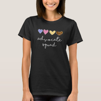 Var vänlig och inkludera Autism Sped Teacher Leopa T Shirt