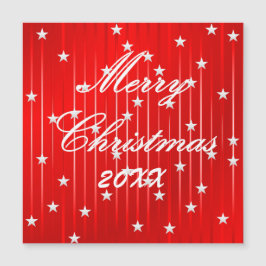 Var vänlig och skaka det ljusa magnetkortet