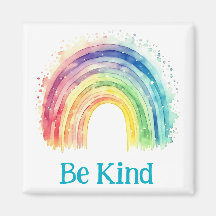 Var vänlig regnbåge